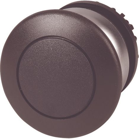 Pulsante a fungo M22-DP-S nero senza descrizione (1/4)