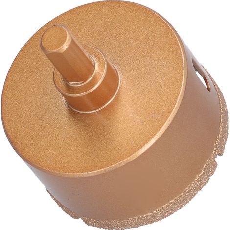 Foret diamanté pour meuleuses d'angle pour élargir les trous de soudure dans le marbre (60 mm) (1/5)