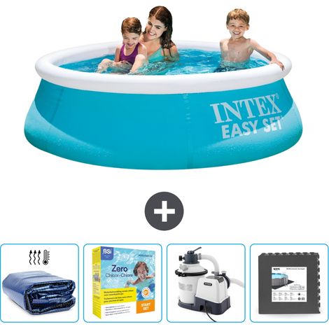 Intex Piscine Easy Set Ronde - 183x51 cm - 5-pièces SCB68 (1/5)