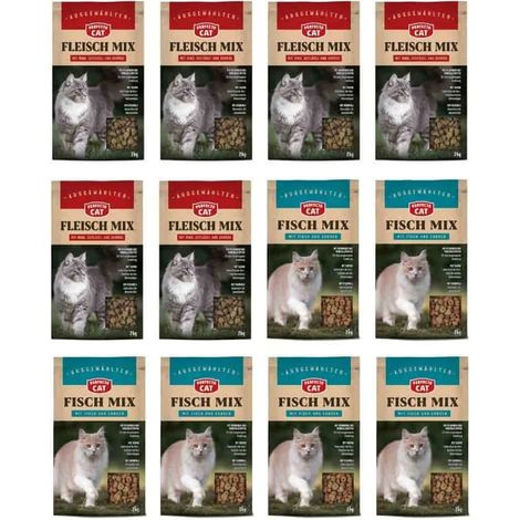Crocchette gatto, cibo secco gatto, alimentazione gatto, 24kg (1/3)