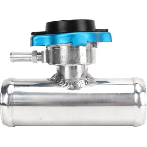 Col de Remplissage en Ligne pour Radiateur, Col de Remplissage de Tuyau de Radiateur en Ligne, de de Liquide de Refroidissement avec Capuchon 38 Mm 1-1/2 Pouces OD pour Voitures (1/5)