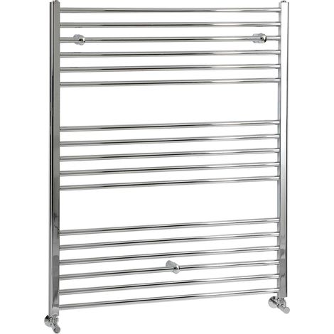 Hudson Reed Artle - Sèche-Serviettes Design Moderne Chromé - Plat 120 cm x 100 cm