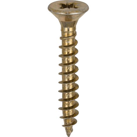 TIMCO Solo Countersunk Gold Woodscrews - 6.0 x 40 (1/3)