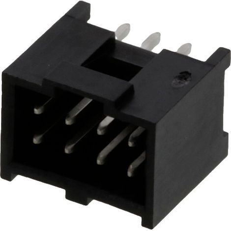 Molex 901301108 Embase mâle avec vis de verouillage Pas: 2.54 mm Nbr total de pôles: 8 Nbr de rangée (1/2)