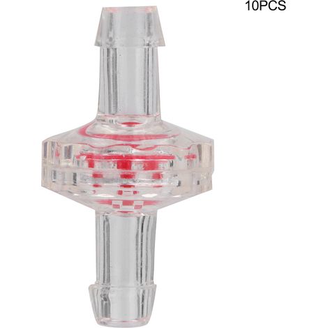 Pompe à air pour Aquarium, 10 pièces, clapet anti-retour unidirectionnel, accessoire d'arrêt d'eau pour Aquarium (7mm) (1/5)