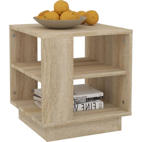 Table basse Chêne sonoma 40x40x43 Bois d'ingénierie (1/5)