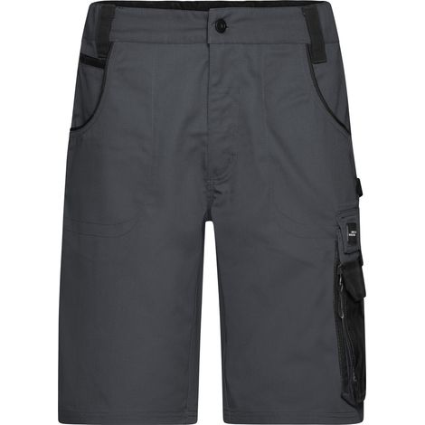 James & Nicholson Workwear Bermuda JN835 Gr. 50 carbon/black (1/5)