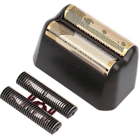 Tete De Rasage - Grille Acier Inoxydable - Pour Rasoir 8164 - Noir Et Or - 1 Unite (1/5)