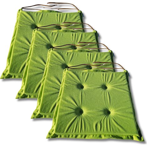 Stuhlkissen 40x40x3 cm 1229 - 4er-Set (1/5)