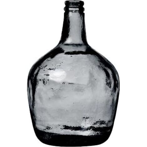Bardusch-NATURAL LIVING Vase 4L Quartz en Verre Recycle D19CM X H31CM (1/4)
