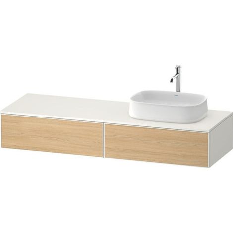 Duravit Zencha Konsolenwaschtischunterbau, 1600x550mm, 2 Auszüge, (1/2)