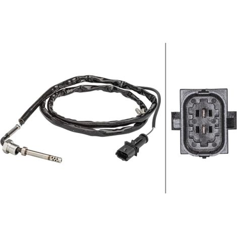Capteur, température des gaz Hella 6PT 358 181-081 OPEL 137039 2507039 55557466
