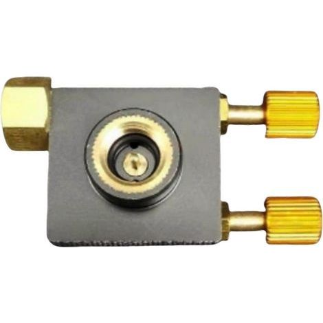 Convertisseur de tube de remplissage pour bouteilles de propane, bouteilles plates, valves de remplissage et de gonflage, adaptateur pour bouteilles de gaz, adaptateur de remplissage pour cuisinière à (1/5)