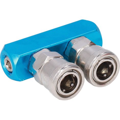 G1/4 Luftverteiler, gerader Schlauchverteiler, pneumatischer Verteiler mit SML-2 Anschluss (1/5)