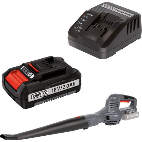 Kraftixx KX-ALB 1821 Li Akku-Laubbläser Set 18V inkl. Akku & Ladegerät (1/3)
