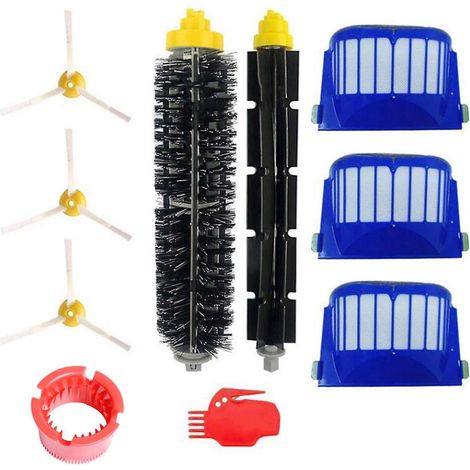 Brosse rotative pour aspirateur iRobot Roomba série 600, 610, 620 et 625 (1/4)