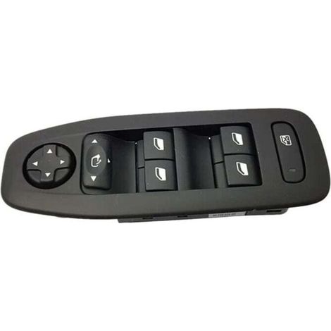 Interruttore alzacristalli elettrico 96749624ZD per 208 2008, alzacristalli lato guidatore-Crezuo