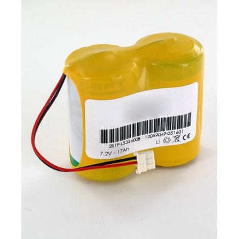 Pile Lithium Saft 7.2V 2S1P-LS33600B INT Alarme Residencia (1/2)