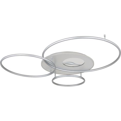Plafonnier plafonnier lampe de salon lumière design télécommande minuterie LED (1/5)