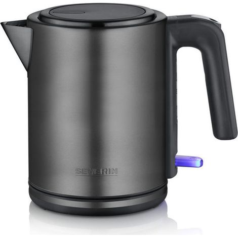 Severin 9342 Bollitore Nero, Acciaio