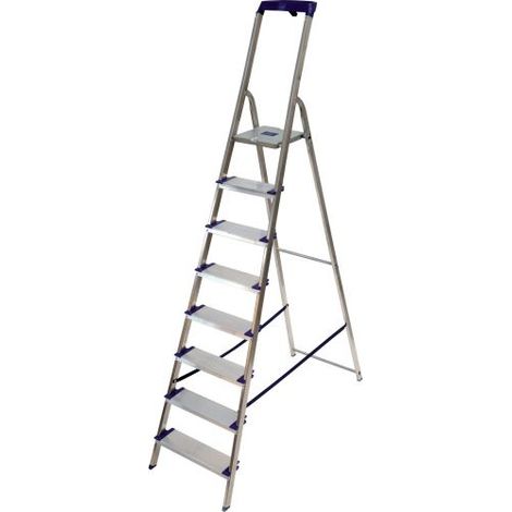 Scaletta 8 gradini - altezza massima di lavoro 3.71m - GM/8M