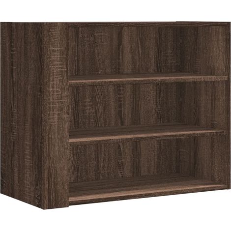 vidaXL Armadietto a Muro Rovere Marrone 75x35x60 cm in Truciolato (1/5)