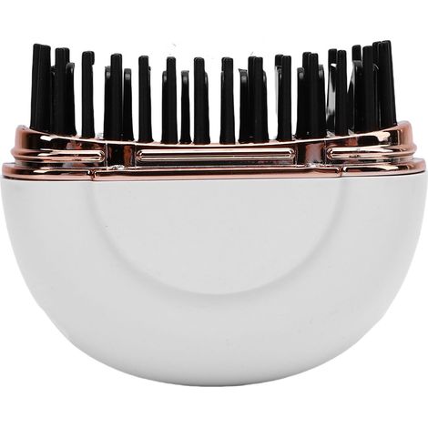 Brosse à Lisser les Cheveux Fil, Outil de Coiffure Multifonctionnel Rechargeable à Chauffage Rapide avec 3 Réglages de Température, pour les Types de Cheveux, Utilisation à la (WHITE) (1/4)