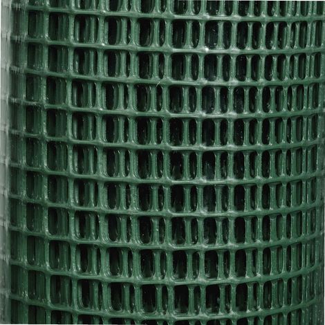 Grün Kunststoffgitter 9x9 mm Größe 0,5 x 5 m