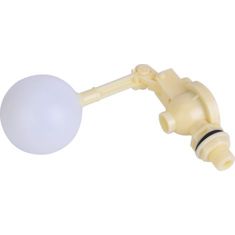 Float Ball Valve Plastic G1/2in Male Thread Inlet for Small Water Supply Equipment (1/5)