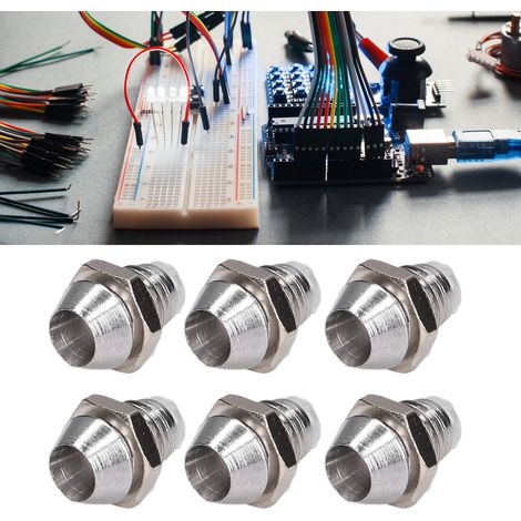 Douille LED F3, cuivre pur 3 mm, culot pour tube LED M3, support de lampe. (1/5)