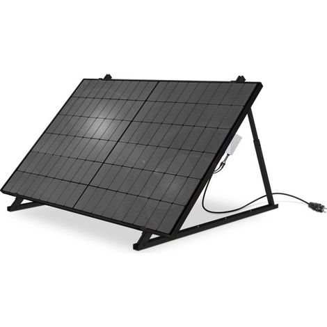Mecafer – Kit solaire autonome 428142 – Panneau 430 W pour autoconsommation – Idéal pour sites isolés – Technologie photovoltaïque avancée