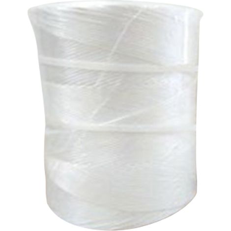SPAGO IN POLIPROPILENE Titolo 500 - Ø 2,5 mm. ca. - bianco- 12 kg - Senza Marca