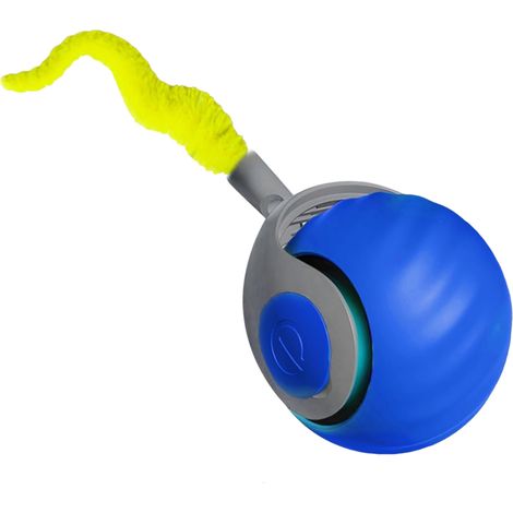 Pelota inteligente de alta velocidad para gatos, 2 velocidades, recargable por USB, activada por movimiento (2.0)