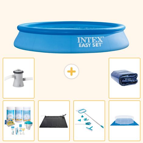 Intex Piscine Easy Set Ronde - 305x61 cm - 7-pièces S20318 (1/5)