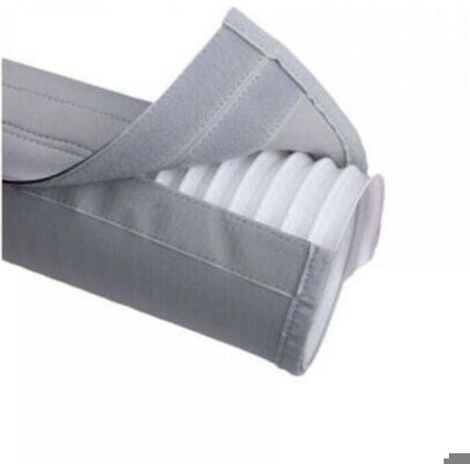 Manchon Protection Tuyau Climatiseur - 150 x 53 cm - Isolation Thermique 3 Couches EVA - Pour Tuyaux 5" et 5,9" - 1 Pièce (1/4)