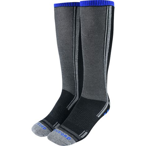 Chaussettes hautes Coolmax OXFORD, pointures 37 à 43, haute respirabilité (1/2)