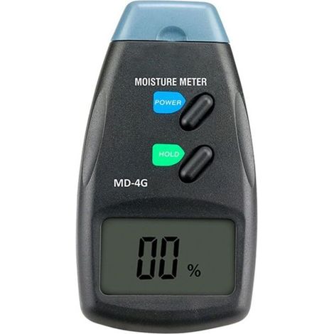 Feuchtigkeitsmessgerät und -detektor mit Stiftsensor für genaue Feuchtigkeitsmessungen in Holz, Gipskarton, Bauholz und Wänden sowie Brennholz. (1/5)
