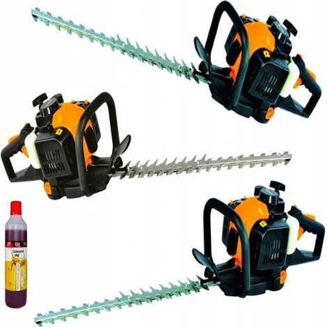 Tagliasiepi a benzina Riwall RPH 2660 per siepi e arbusti 600MM olio POWER (1/5)