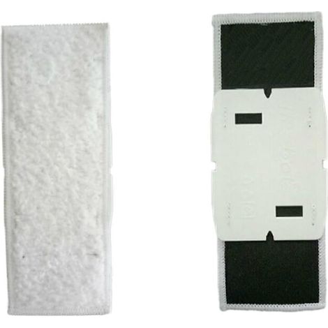 Lingettes de nettoyage pour iRobot Braava Jet 240/241 - 6 lingettes de rechange pour robot laveur de sols - Nettoyage à sec (1/4)