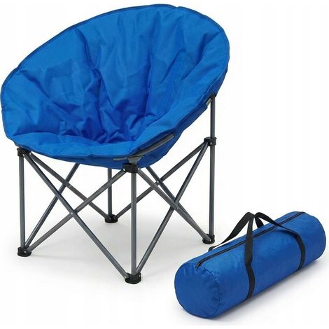 Silla de camping tipo luna con respaldo (1/5)