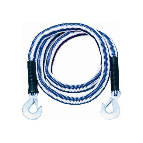 Corde de remorquage élastique avec crochets 83062 MAURER