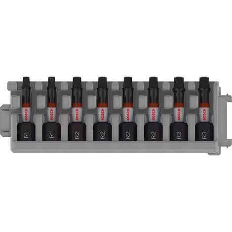 Bosch Set di punte 8 pezzi 55 mm acciaio trattato