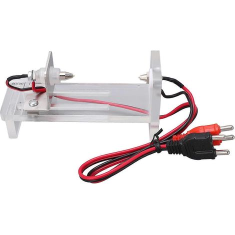 Batteriehalter-Clip, 4-Draht-Tester, Prüfkoffer, Haltegestell, Zubehör für AA, AAA, 18650 und 26650