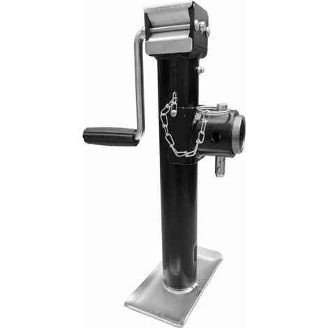 Cric de remorque latéral 2268 kg capacité de charge robuste fiable haute résistance pour caravane et remorque (1/5)
