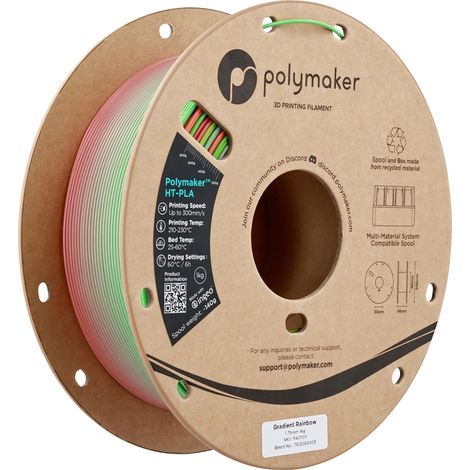 Polymaker PA17011 HT-PLA Filament PLA, HT-PLA résistant à haute température, filament haute vitesse