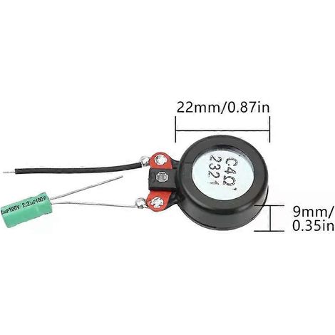 22-mm-Magnethochtöner (kabelgebunden), 8 Ohm/4 Ohm, 10 W, intelligenter Audio-Lautsprecher mit Kabel