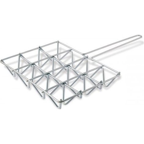 PARRILLA PARA VEGETALES. 12 HUECOS / 25X33X6 CM. GRANEL - BRINOX
