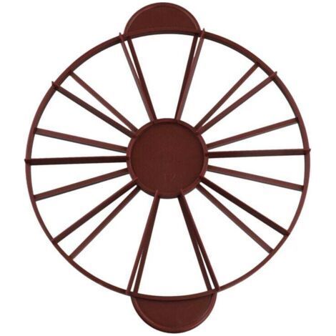 Diviseur À Gâteau 10 Ou 12 Parts Égales Marqueur De Tranches Rouge Foncé (1/4)