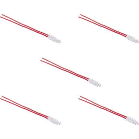 gloca Set 5 Lampade Led 0.5W 220V (Rosso) (1/4)