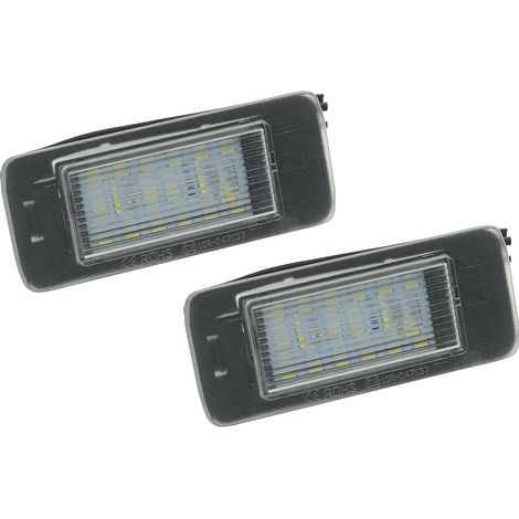 Lot de 2 éclairages de plaque d'immatriculation 1224006 pour J C 13578958 (1/5)